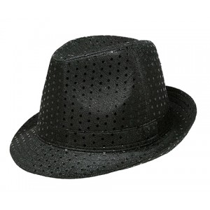 Fedora Hats – 12 PCS Black - HT-5130BK